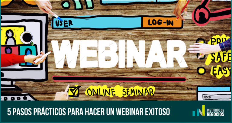 hacer un webinar exitoso